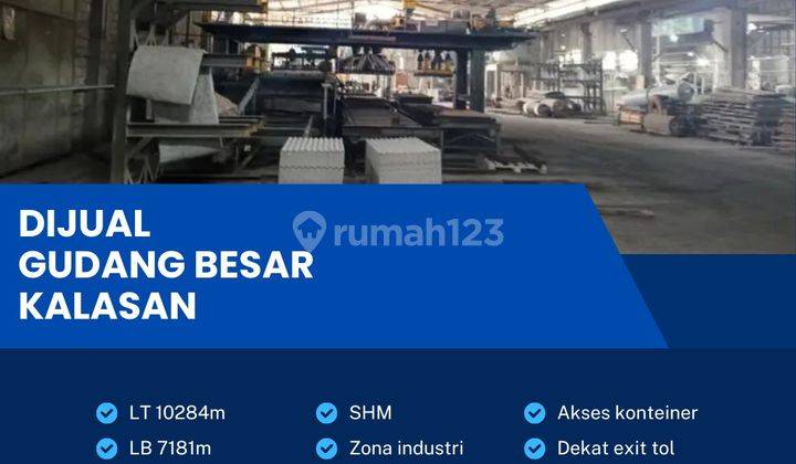 Dijual Gudang Strategis Industri 1 Ha,lokasi Sleman Yogyakarta Bu  1