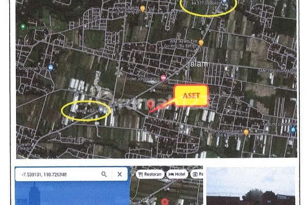 Industrial Warehouse Location Kartasura, Sukoharjo Area 4531m2