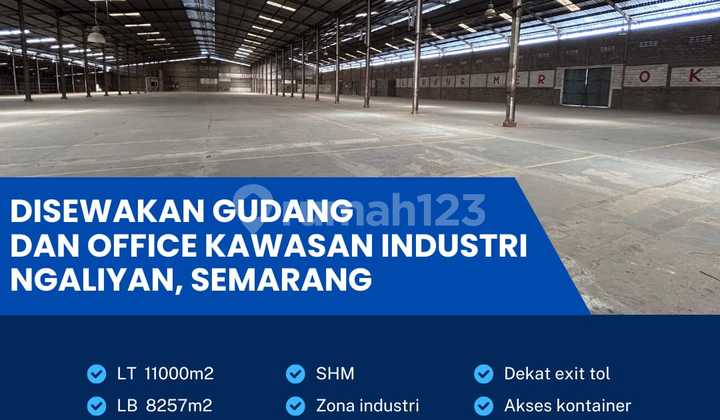Warehouse and Office Location Ngaliyan, Semarang Area 1.1 Hectares 2