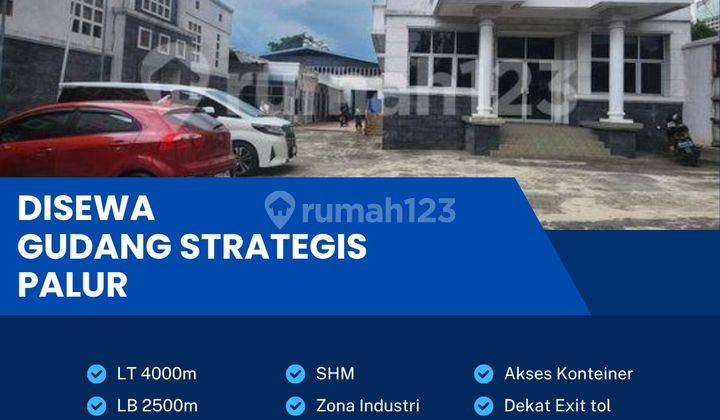 Disewakan Gudang Strategis Zona Industri 4000m2 Lokasi Serengan,solo  1