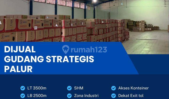 Dijual Cepat Gudang Industri 3500m2,Lokasi Palur,karanganyar Bu  1