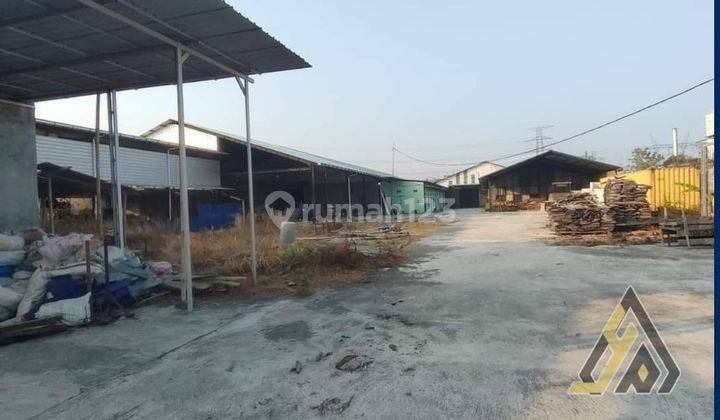 Dijual Gudang Strategis Zona Industri,lokasi Pedan Klaten 5485m2,BU  2