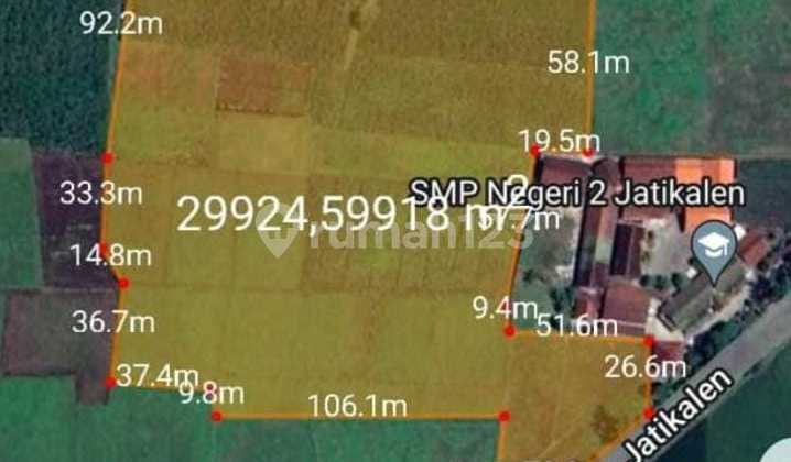 Lahan Zona Industri Lokasi Nganjuk Luas 3 Hektar