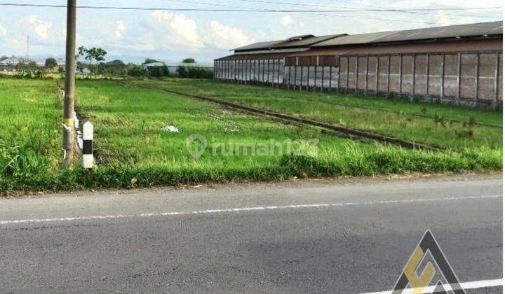 Dijual Lahan Zona Industri,lokasi Ceper Klaten,luas 4600m2,Bu  2