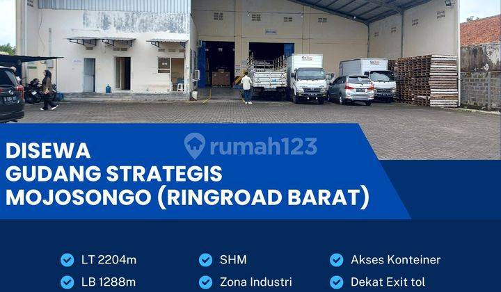 Disewakan Gudang Industri Luas 2204m2 Lokasi Mojosongo,Solo 1