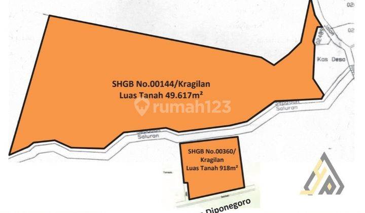 Dijual Lahan Industri,lokasi Mojosongo, Boyolali,luas 5 Ha,bu  2