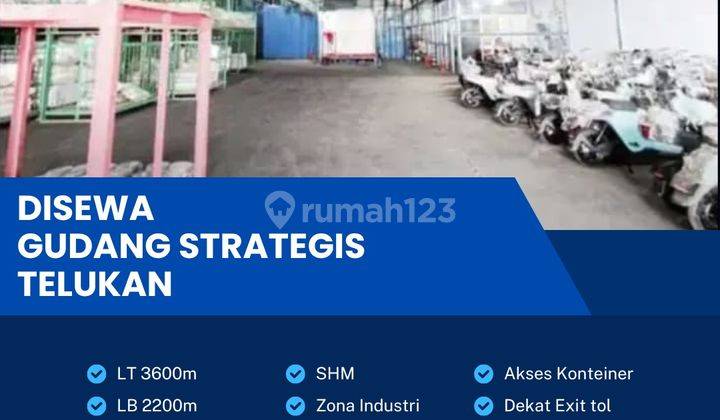 Disewakan Gudang Industri Luas 3600m2 Lokasi Grogol,sukoharjo 1