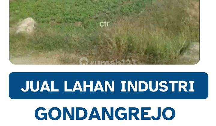 Dijual Tanah Strategis Zona Industri 1 Ha Berlimbah Gondangrejo, Karanganyar  1