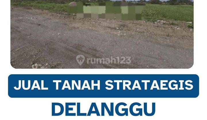 Dijual Lahan Zona Merah Industri,lokasi Delanggu Klaten,9514 M2,bu  1