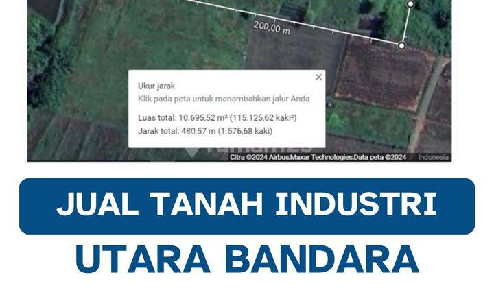 Dijual Lahan Strategis Zona Industri,lokasi Boyolali,luas 1,5 Hektar,bu  1