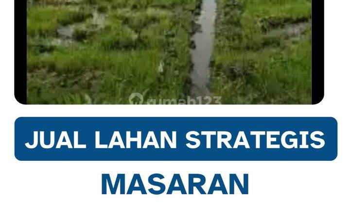 Dijual Tanah Pekarangan Strategis 1 Ha Non Limbah Masaran,sragen 1