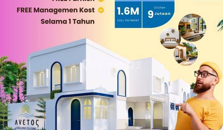 Rukost Siap Bangun Free Manajemen 1 Tahun, Lokasi Belakang Uii 1