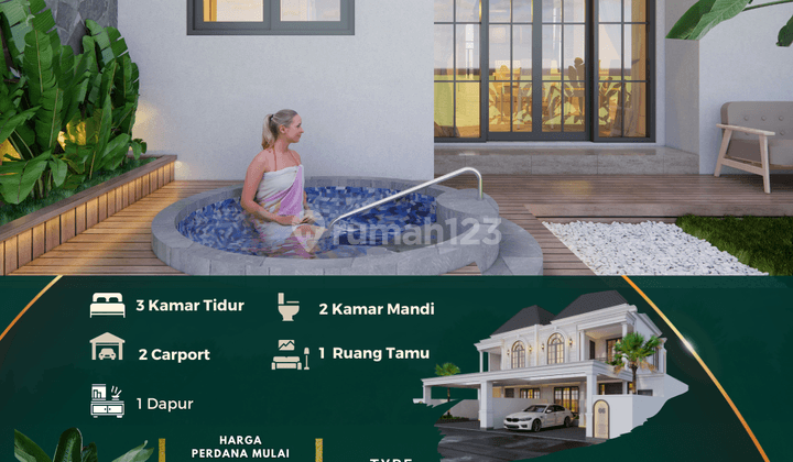 Rumah 2 Lantai Dekat Pusat Kota Jogja  1