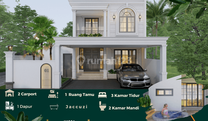 Rumah Dijual Sleman Dekat Pusat Kota Jogja SHM Ready  1