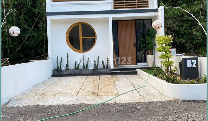 Rumah Jogja Murah Dekat Brimob Sentolo Jepang Modern Dalam Cluster 1