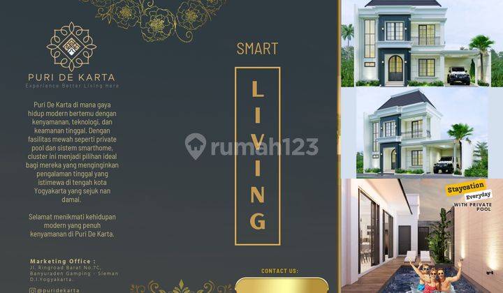 Jual Rumah Mewah SHM Jogja. Solusi Investasi 1