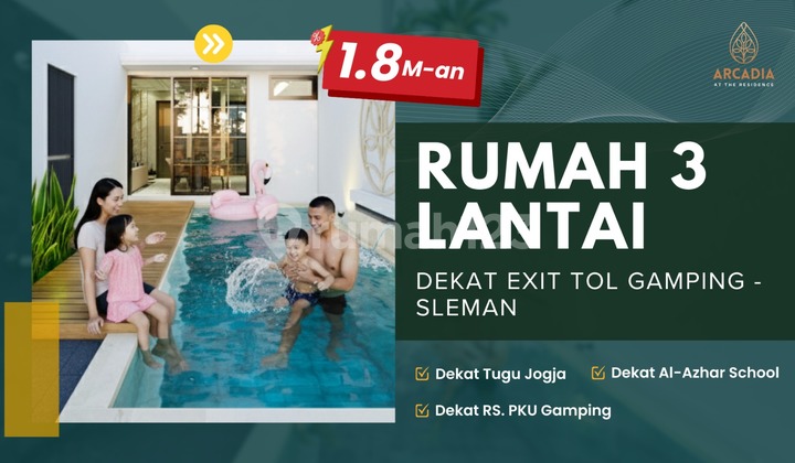 Luxury House for Sale in Jogja SHM with Private Swimming Pool 2