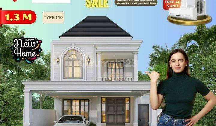 Jual Rumah Dengan Private Pool Dekat Bandara Adi Sucipto 1