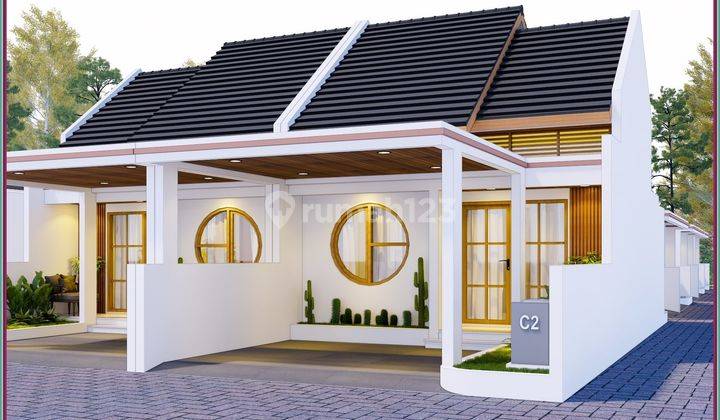 Rumah Jogja Murah Dekat Brimob Sentolo Dalam Cluster Desain Jepang 2