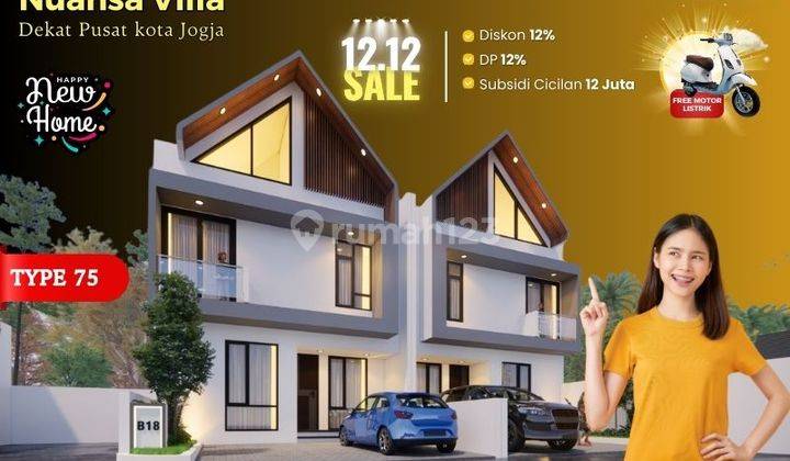 Hunian Modern Dekat Umy, Vibes Villa Harga Terjangkau  1