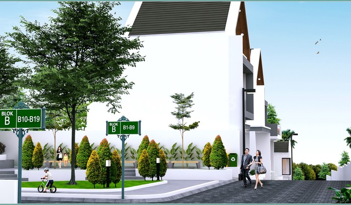 Villa Style Modern Home dengan Promo Harga Menarik 455 Jutaan