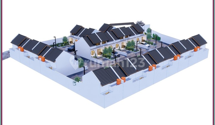 Rumah Murah Yogyakarta 20 Menit ke Kota One Gate System Nuansa Jepang	 2