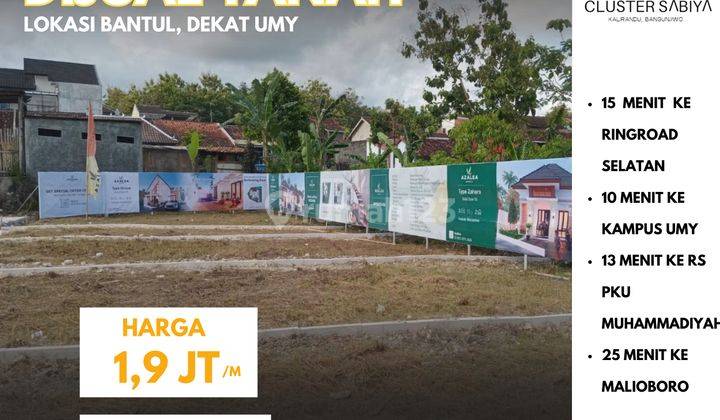 Lokasi Strategis Tanah Murah Dekat Umy Mulai 1,9 Juta m² 1