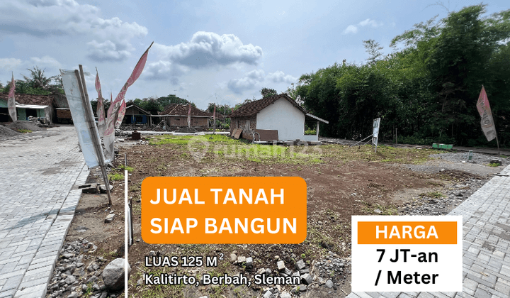 Dijual Tanah SHM Siap Bangun Lokasi Strategis di Jogja Barat 1