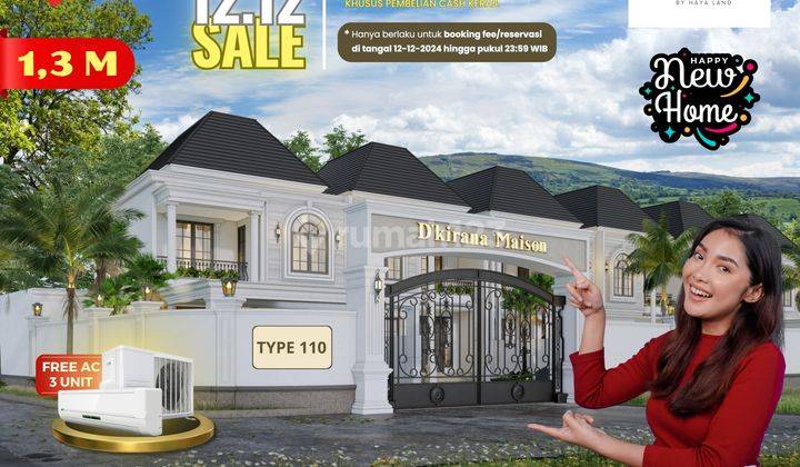 Rumah Premium di Jogja Timur Shm, Private Pool, Hanya 1,3 M 1