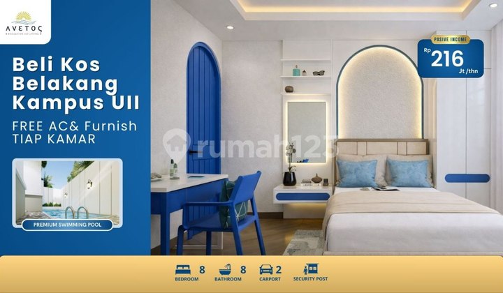 Kost Co Living Yogyakarta Premium Design