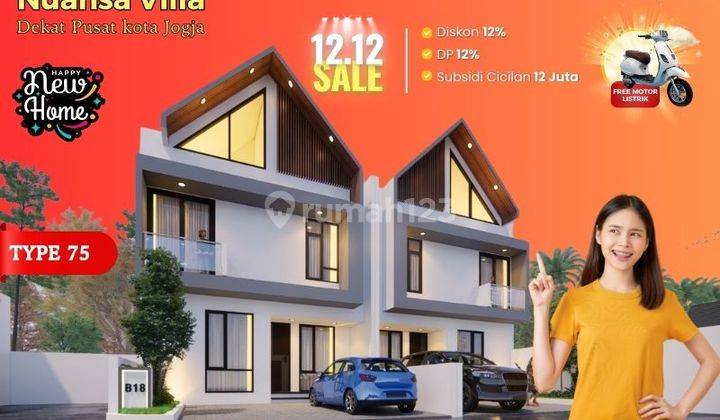 Rumah Siap Huni 2 Lantai, Vibes Villa Dekat Kampus Umy 1