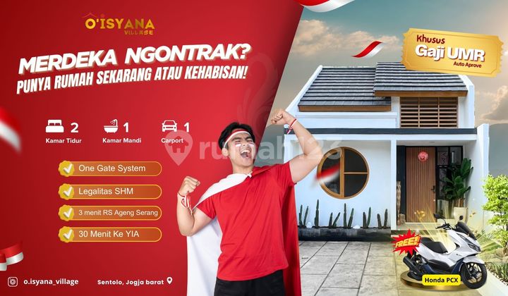 Rumah Dijual Yogyakarta 300 Juta Dalam Cluster Gaya Jepang