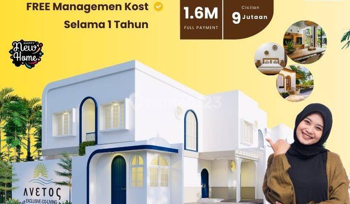 Jual Rumah Kost , Gratis Manajemen 1 Tahun Belakang Uii 1