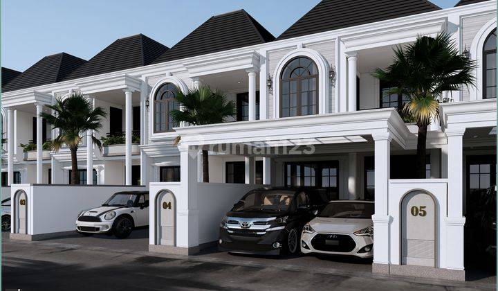 Rumah Kolam Renang di Jogja 50m Ke Jalan Utama Classic Modern 1