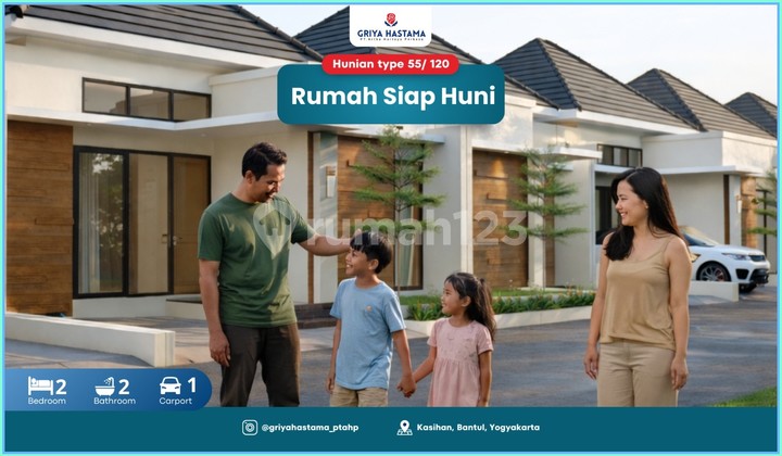 Rumah Minimalis Dekat Umy Bangunjiwo Bantul Dalam Cluster