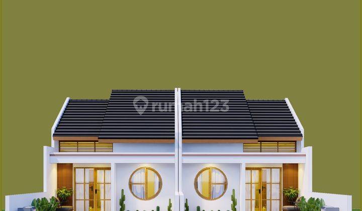 Rumah di Jogja Barat Area Exit Tol Sentolo Desain Jepang Dalam Cluster 1