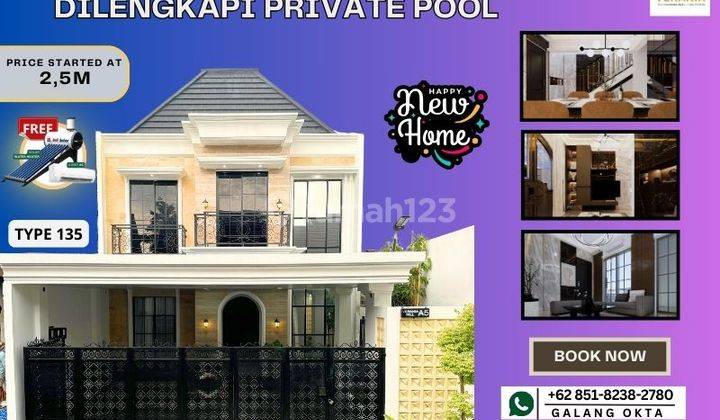 Rumah Mewah Harga Terjangkau SHM Mulai 2,5 M, Jogja Barat 1