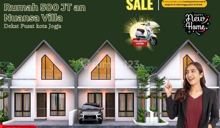 Rumah Modern Minimalis, 10 Menit Dari Umy, Harga 560 Jutaan 1