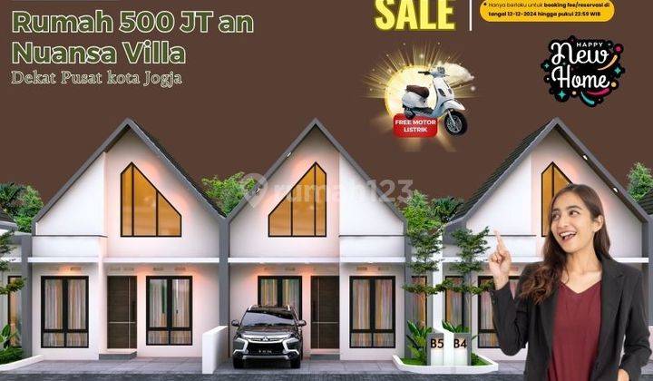 Jual Rumah Ala Villa, Lokasi Strategis Dekat Umy 1