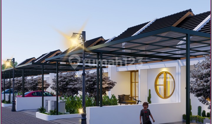  Rumah Murah Jogja Nuansa Jepang One Gate System 2