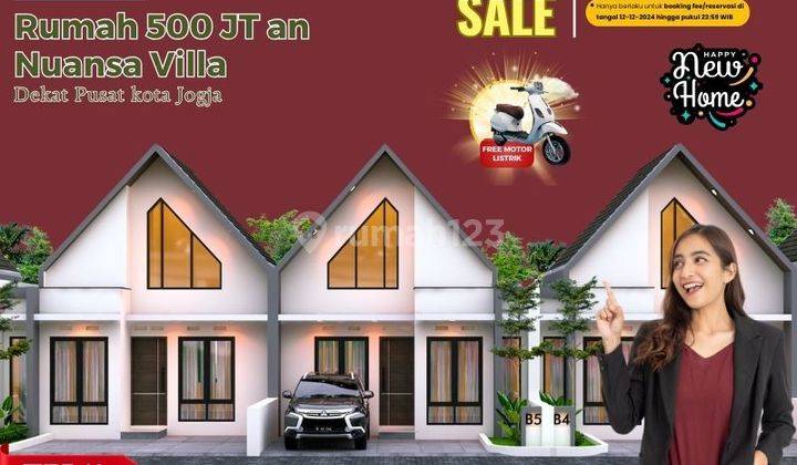 Investasi Rumah Untuk Masa Tua di Jogja Selatan, Hanya 560 Jutaan 1