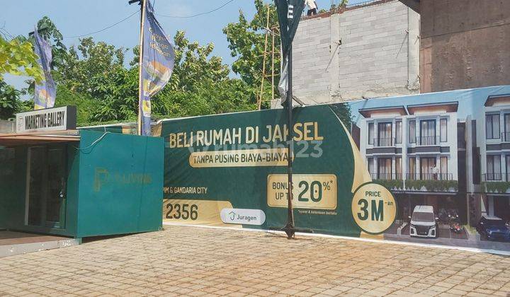 DIJUAL RUMAH RUKO UNTUK USAHA 3 LANTAI JAKARTA SELATAN DI PURI PESANGGRAHAN 2