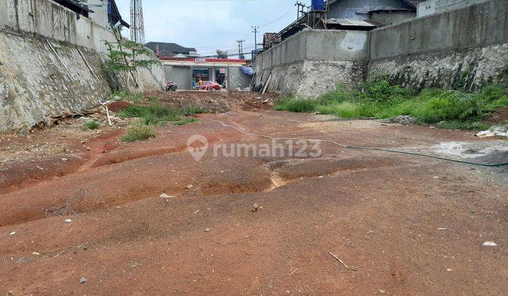 Disewakan Kavling Kosong 2011m2 Pinggir Jalan Raya Kranggan Setu Tangsel 1