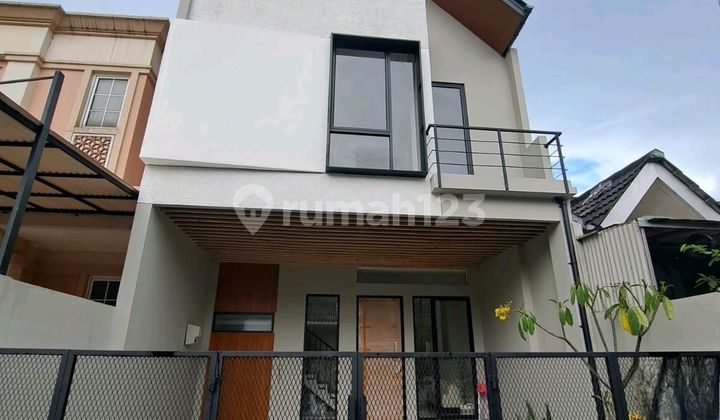 Brand New House, 2 Lantai, Bagus dan Cantik Minimalis Japandi Nusa Loka Bsd City