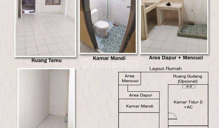 Disewakan Rumah 1 Lantai Depan Taman Hadap Timur Di Nusaloka Bsd 2