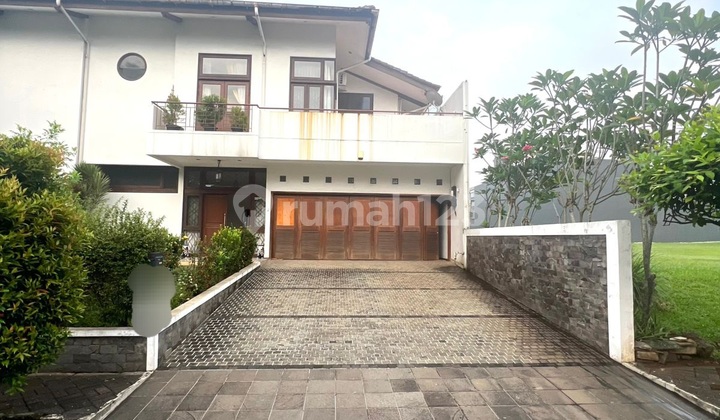 For Sale 2-Storey House, Corner, Premium, Good, Comfortable, Safe, Strategic, Ready to Occupy, Flood-Free at Bukit Golf Terrace BSD City South Tangerang