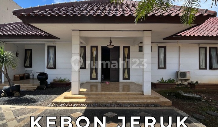 Rumah Lahan Luas Di Jual Di Kebon Jeruk