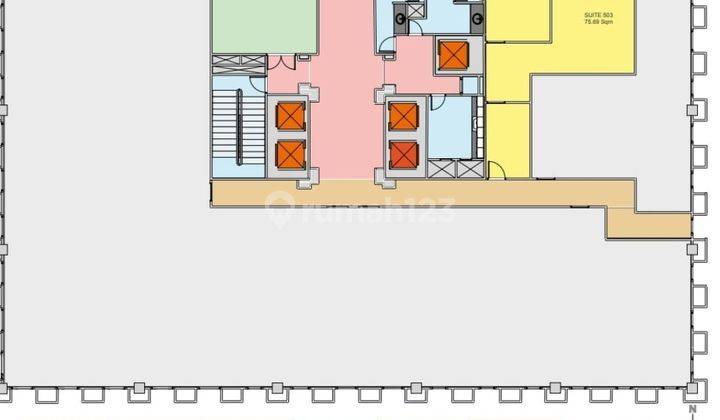 Disewakan Kantor Dengan Luasan 76m2 Jakarta Selatan Plaza Aminta 2