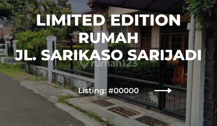 Jual Rumah Sarijadi , jl Sarikaso 2