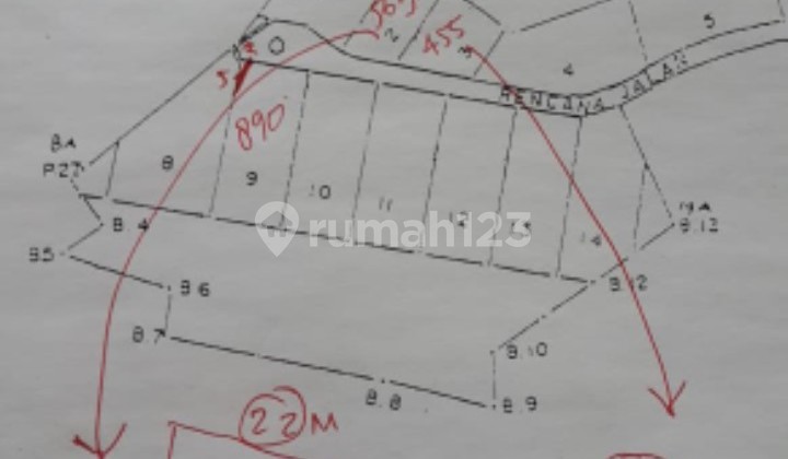 Tanah Siap Bangun Cempaka Mekar
